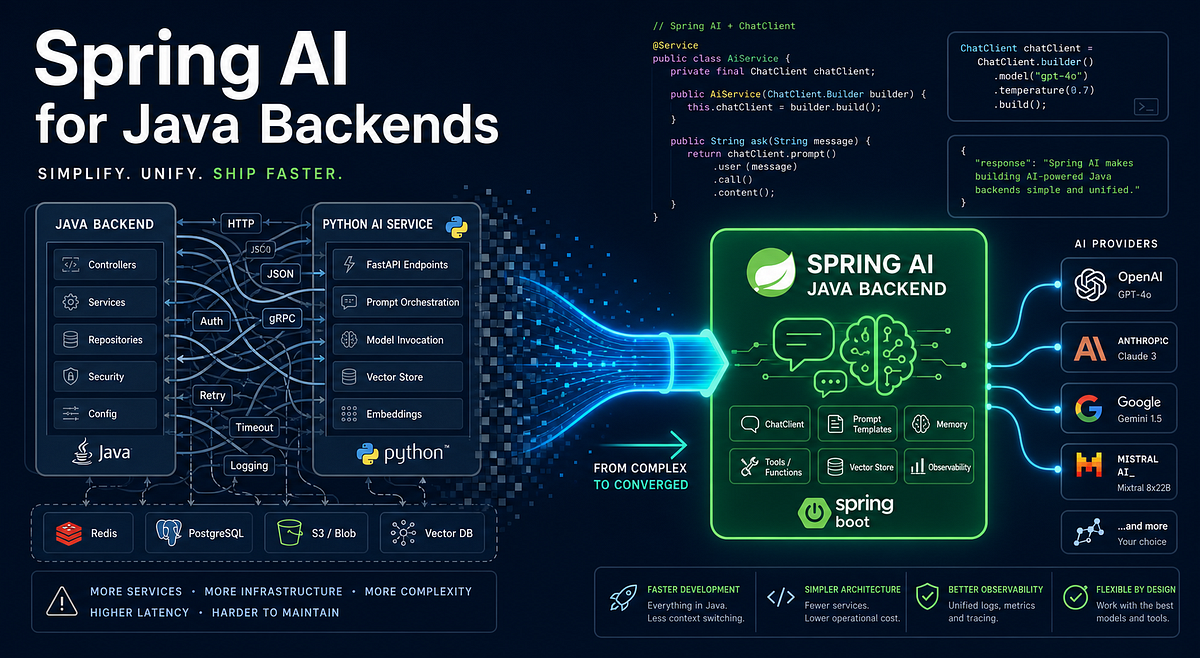 Spring AI for Java Backends — You Don’t Need a Python Sidecar Anymore ...