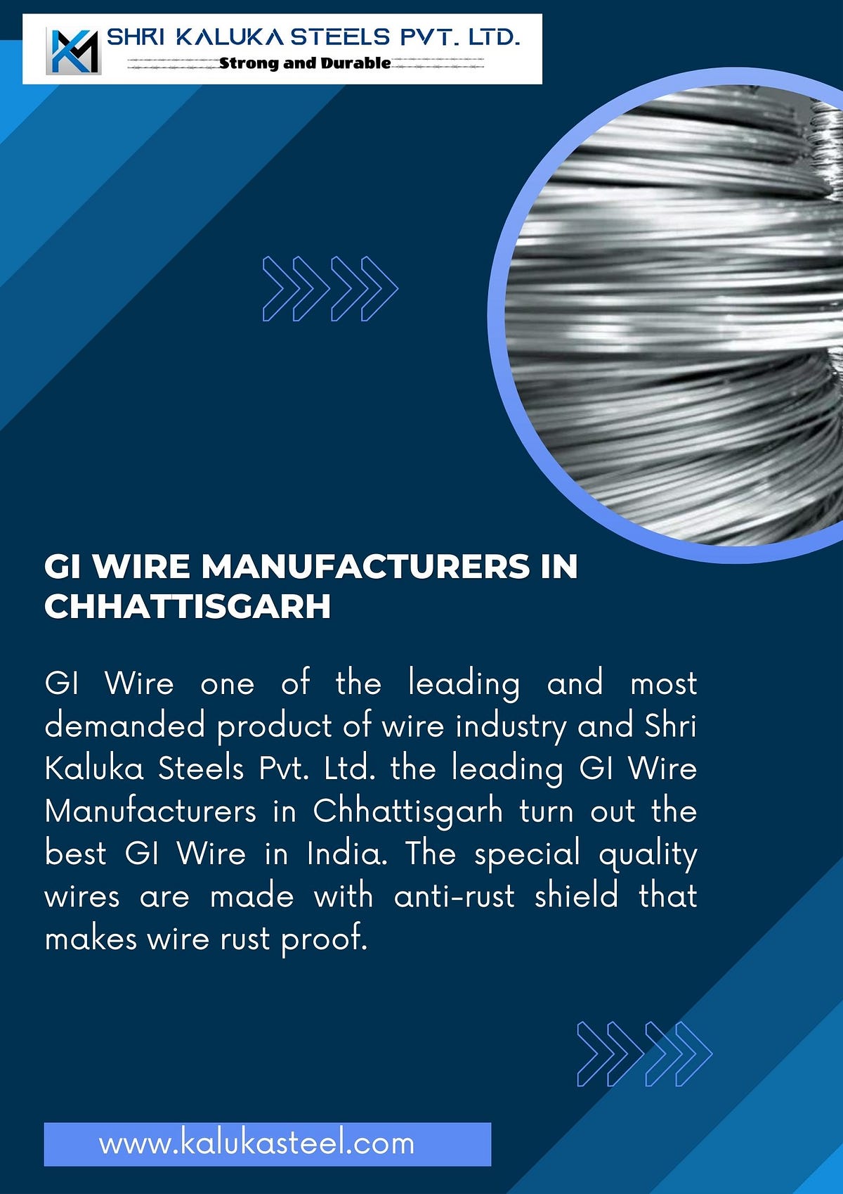 GI Wire one of the leading and most demanded product of wire industry