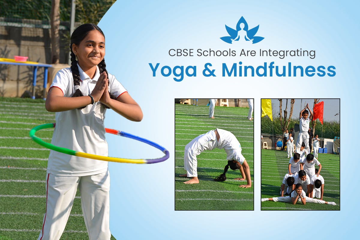 CBSE schools use yoga & mindfulness activities for students