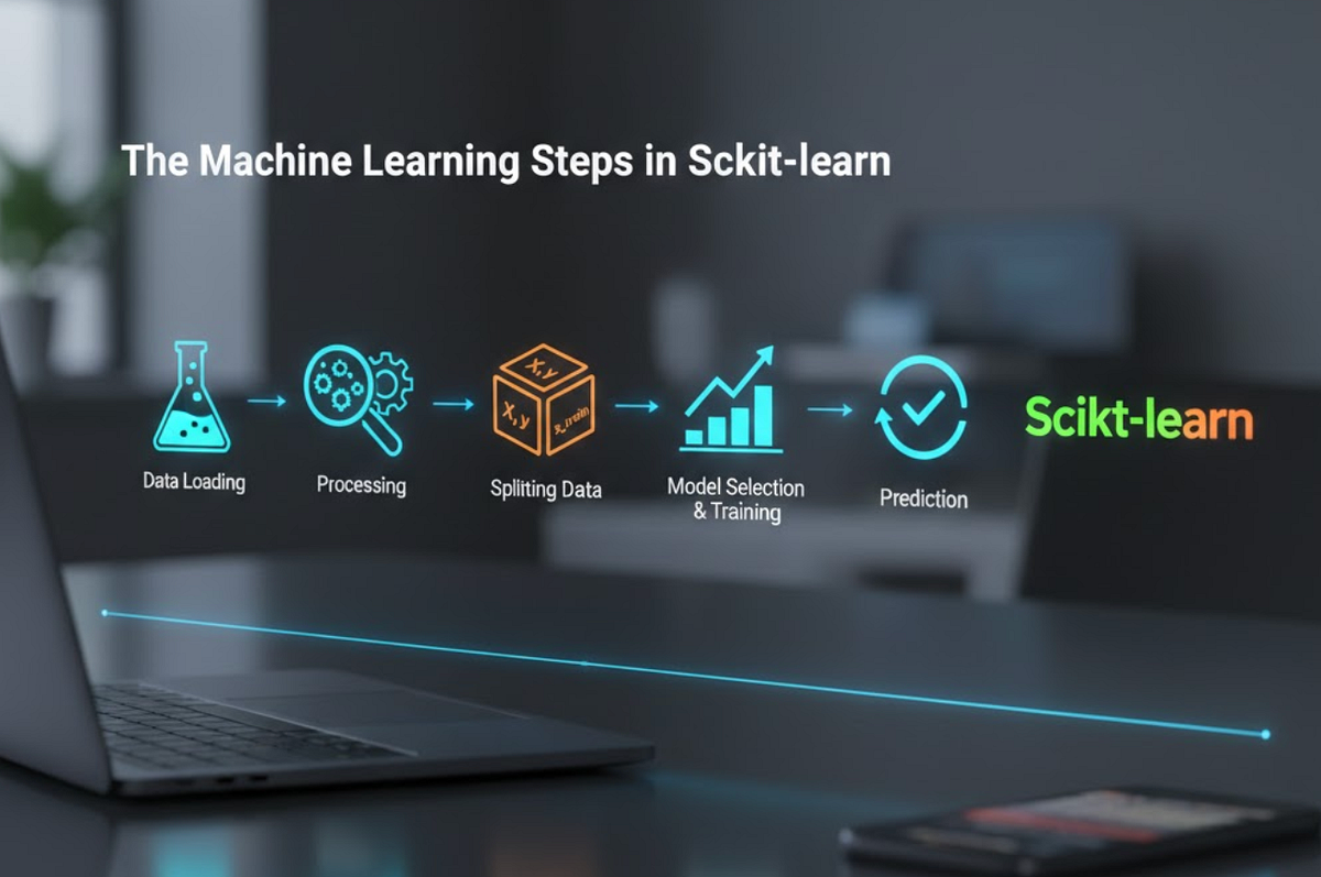 The Machine Learning Steps in Scikit-learn - Dan Blevins - Medium