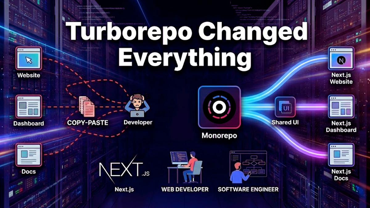 How I Finally Stopped Copy-Pasting Code Between Projects (Turborepo ...