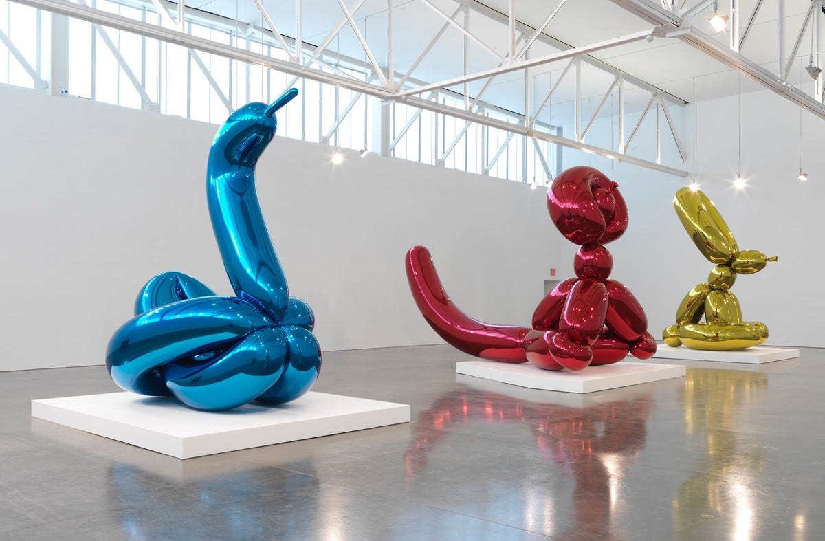 Jeff Koons : Pionnier du Pop Art et de la Sculpture