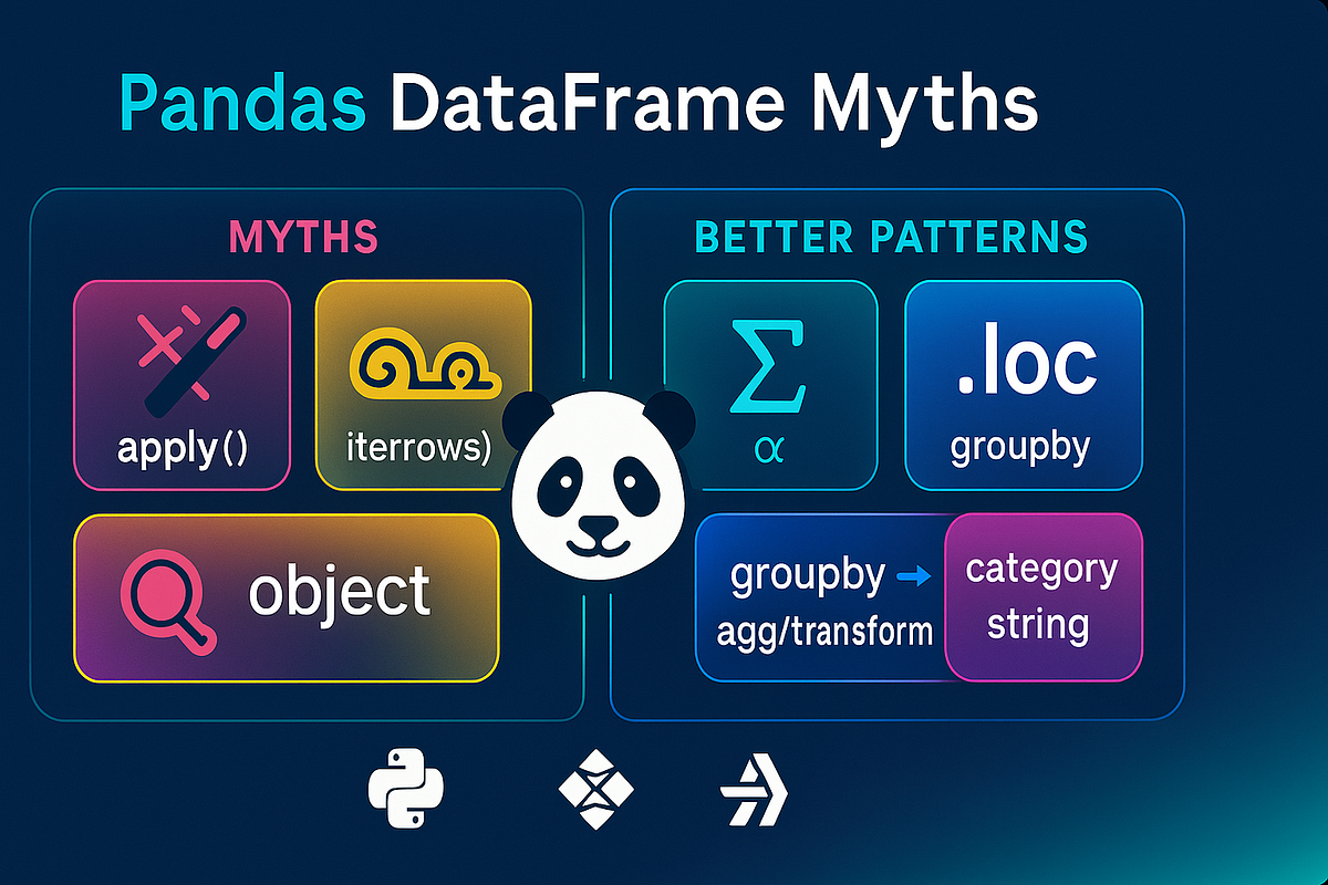 Pandas DataFrame Myths That Waste Everyone’s Time | by Bhagya Rana ...