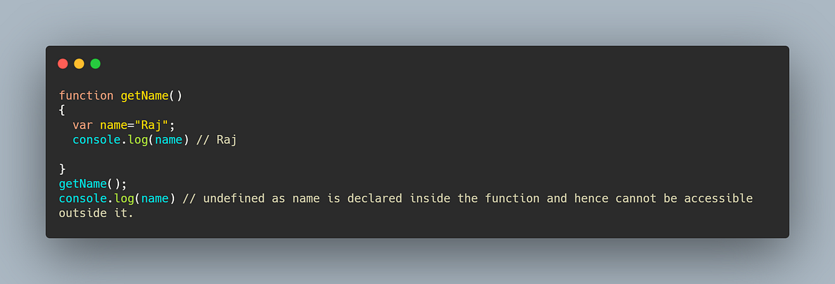 Understanding Scope in Javascript - Prabhat lokwani - Medium