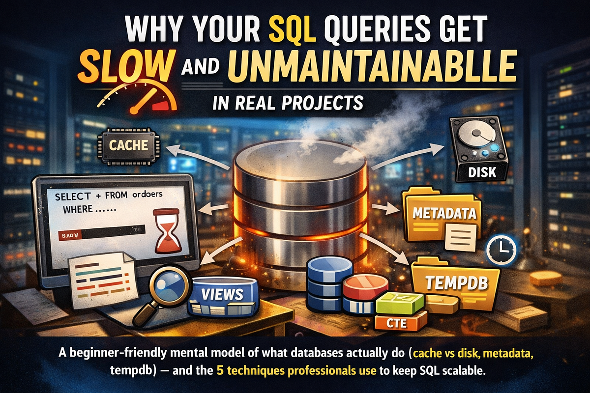 Why Your SQL Queries Get Slow and Unmaintainable in Real Projects | by ...