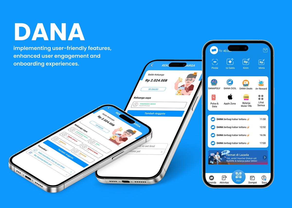 DANA App — UI/UX Design Case Study | by Panorama indah | Nov, 2024 | Medium