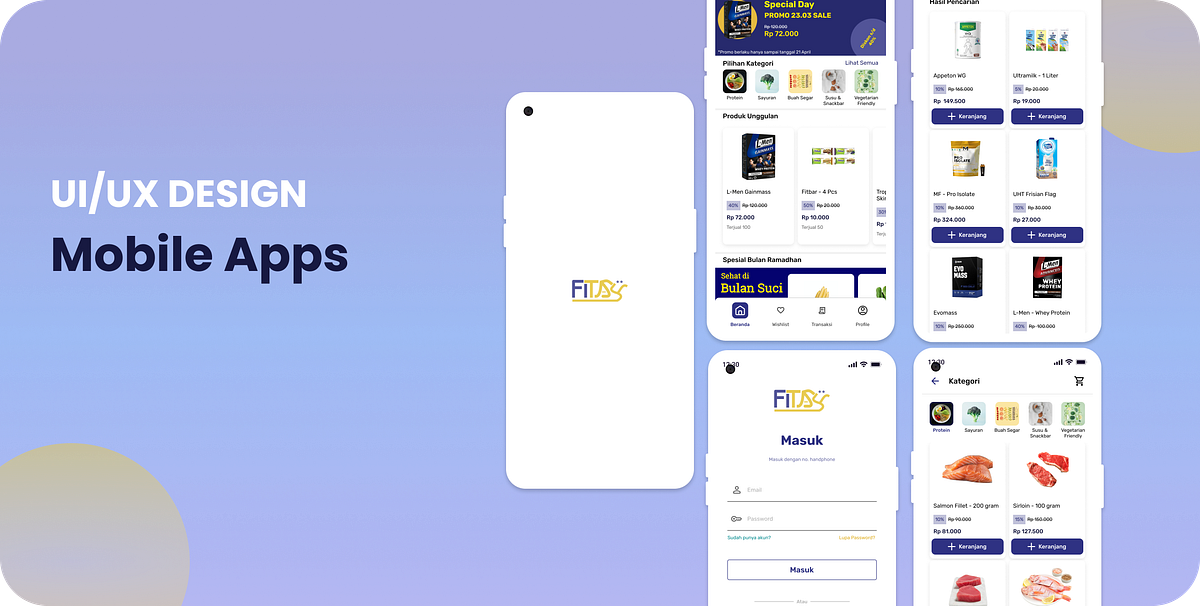 UX Design Case Study: Design E-Commerce for food and healthy drink | by ...