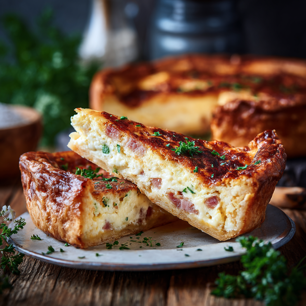 Un classique réinventé : la Quiche lorraine au Air Fryer