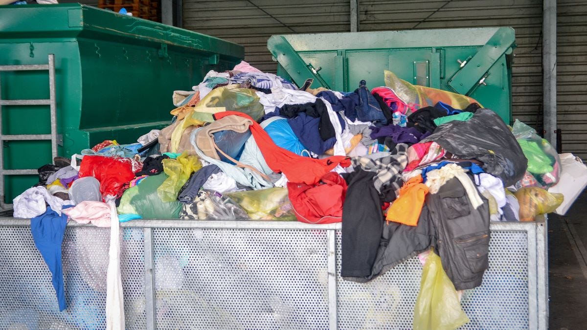 How to Reduce the Amount of Clothing Thrown Away in Landfills Each Year? by SwagCycle Nov