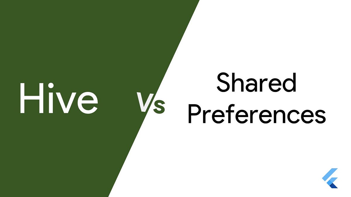 Which one should you use Shared Preferences or Hive? by Tamil