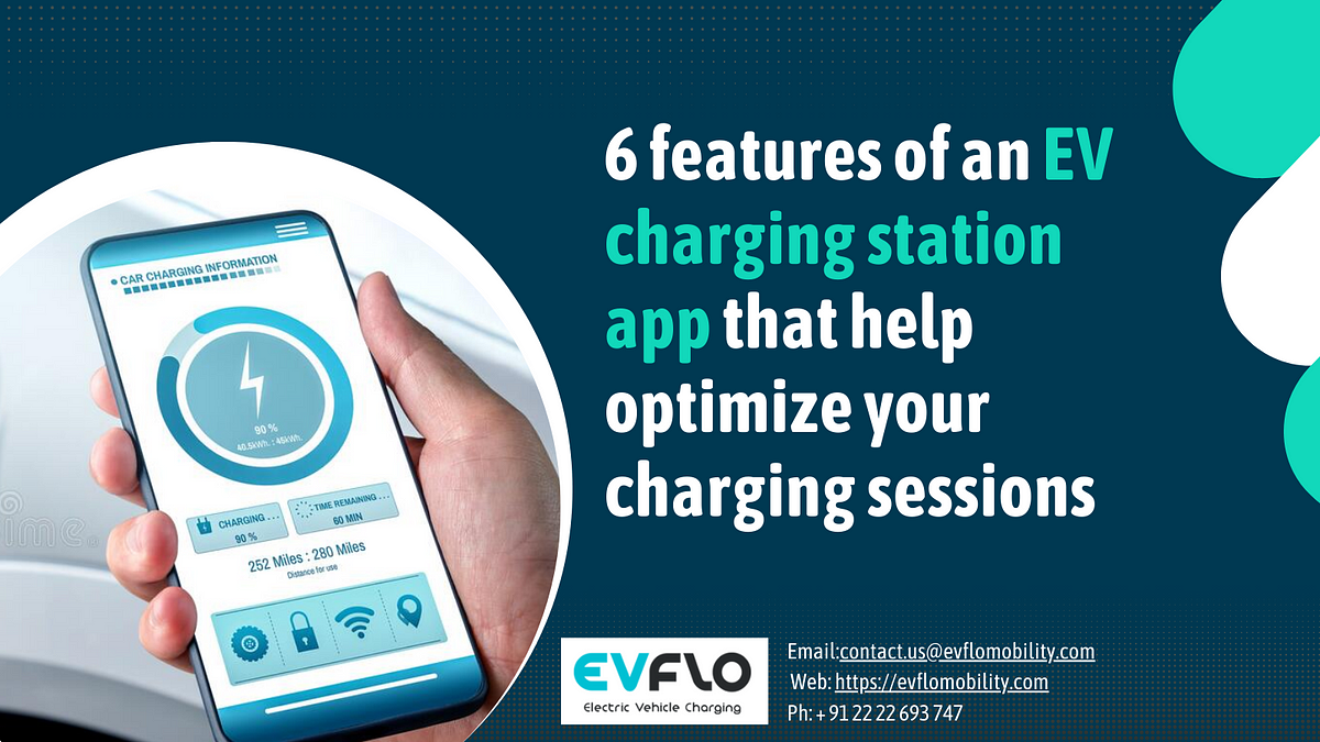 6 features of an EV charging station app that help optimize your