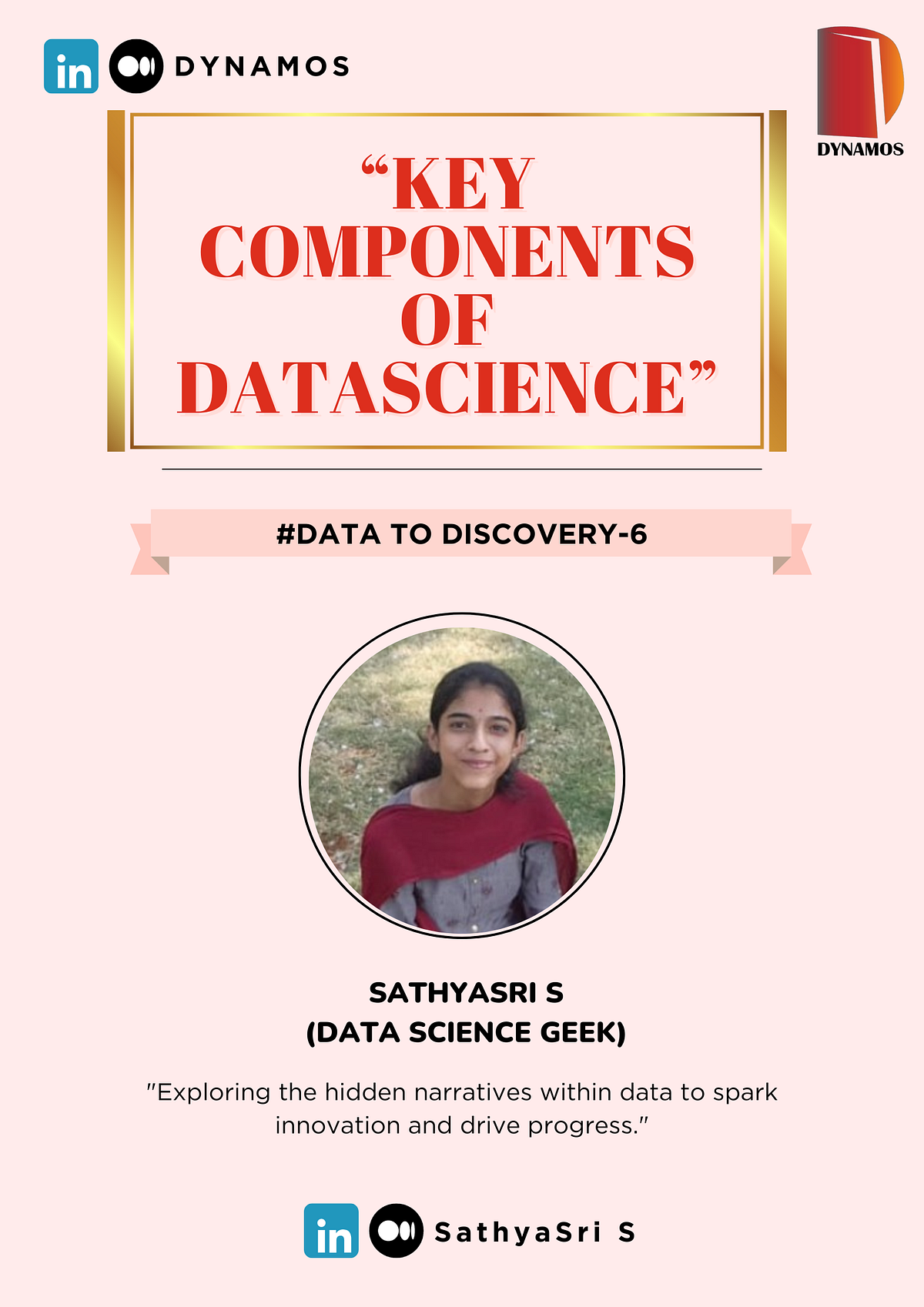 KEY COMPONENTS OF DATASCIENCE. 1️⃣ Data Collection | by Sathyasri S ...
