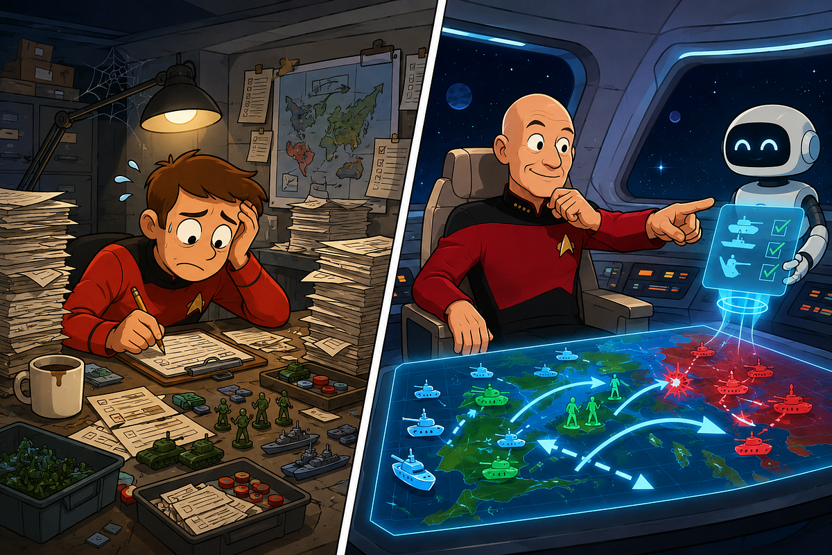 Strategery Game Logo and UI Mockup