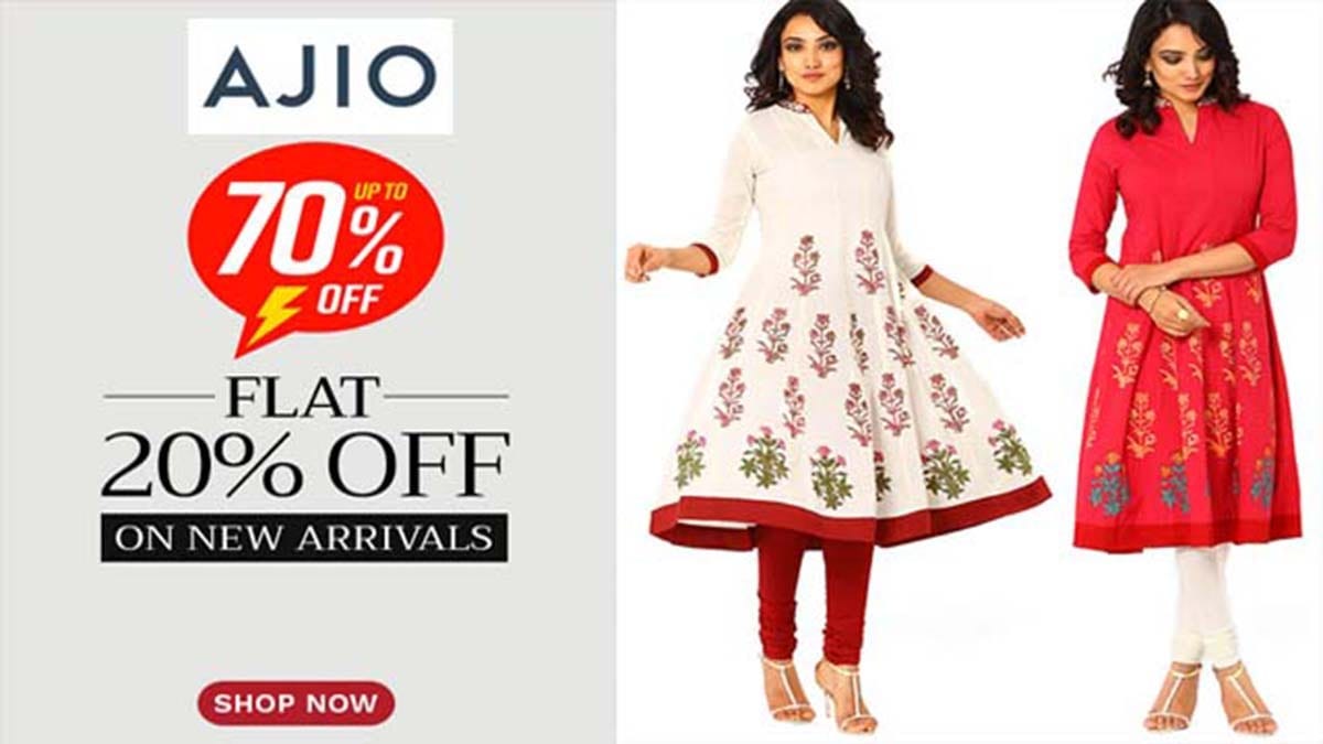 AJIO Coupon Codes & Deals