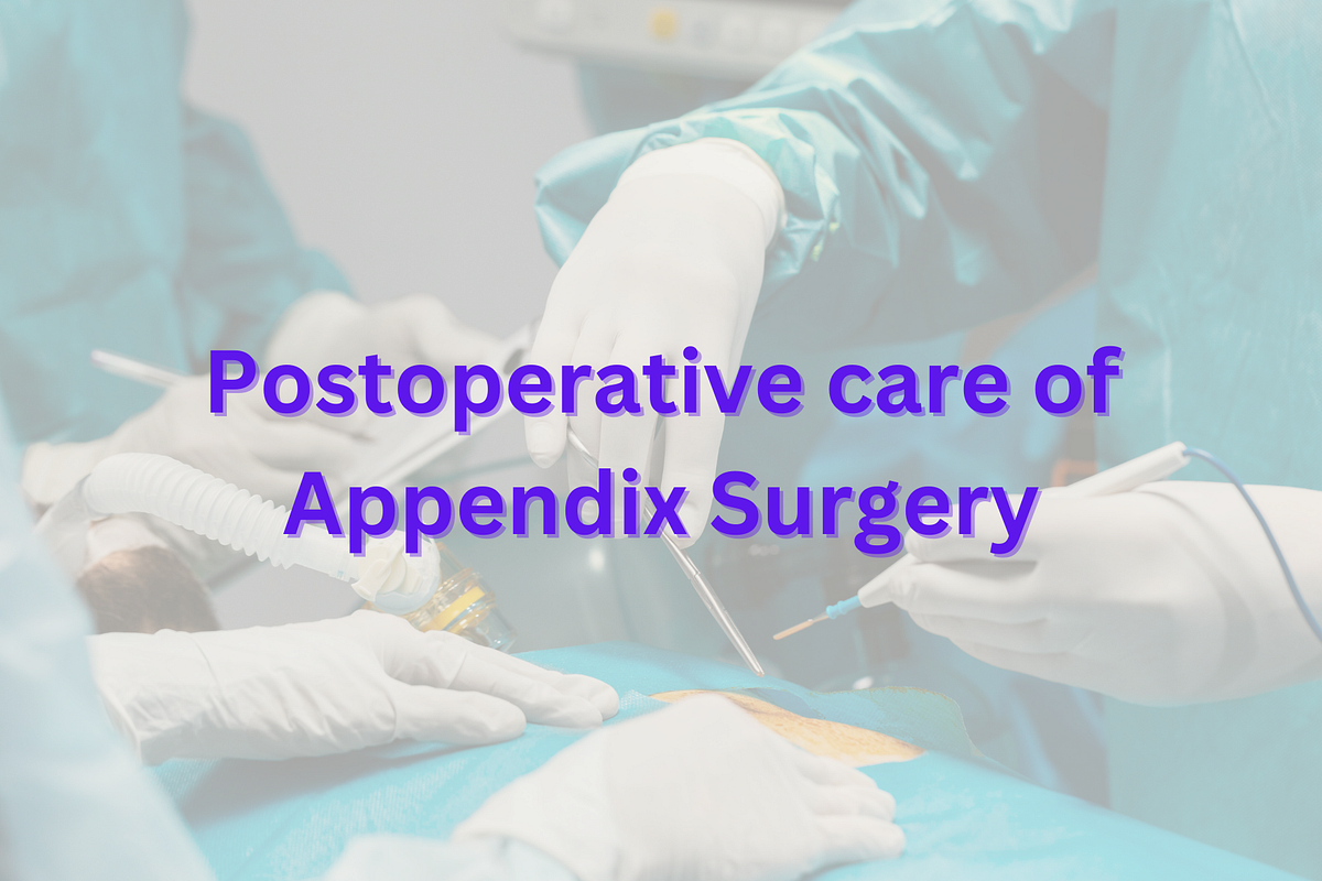 What things need to be taken care of after laparoscopic appendix