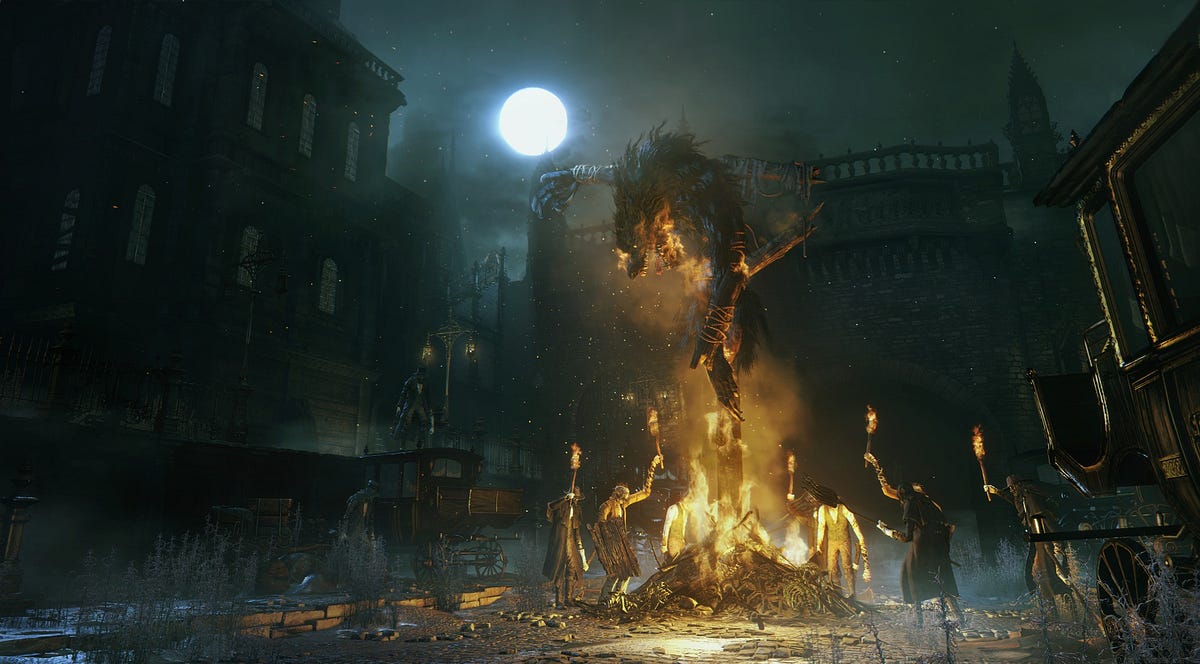 How Does This Map Of 'Bloodborne' Stack Up Against The 'Dark Souls' Map?