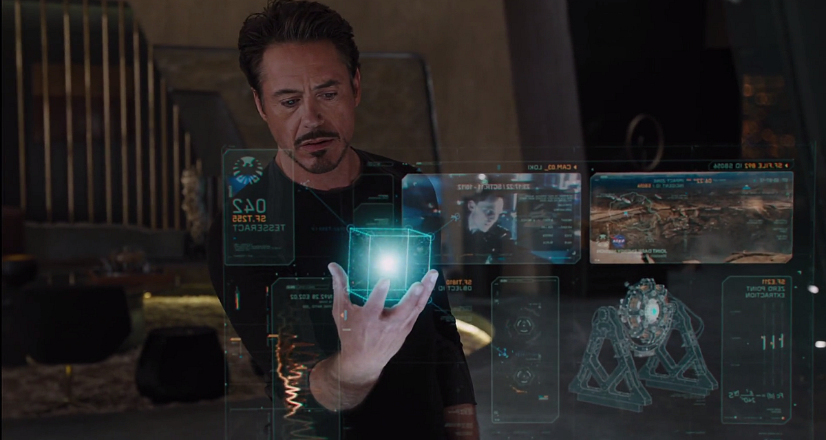 Iron Man is a science fiction movie, it features some technological ...