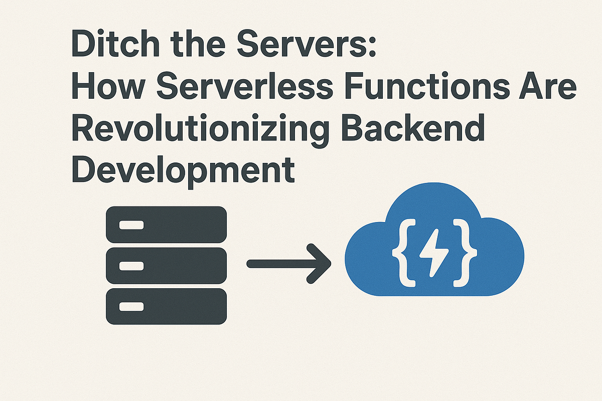 Ditch the Servers: Cut Backend Costs by 70% & Deploy 10x Faster with ...