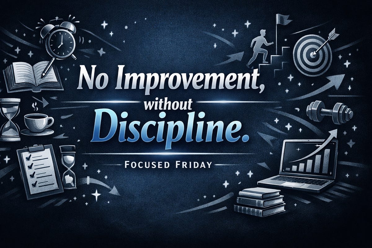 No Discipline Example Image No Improvement 💤 without Discipline 👩🏻💼 - Bhakti SUNG Knowledge ...