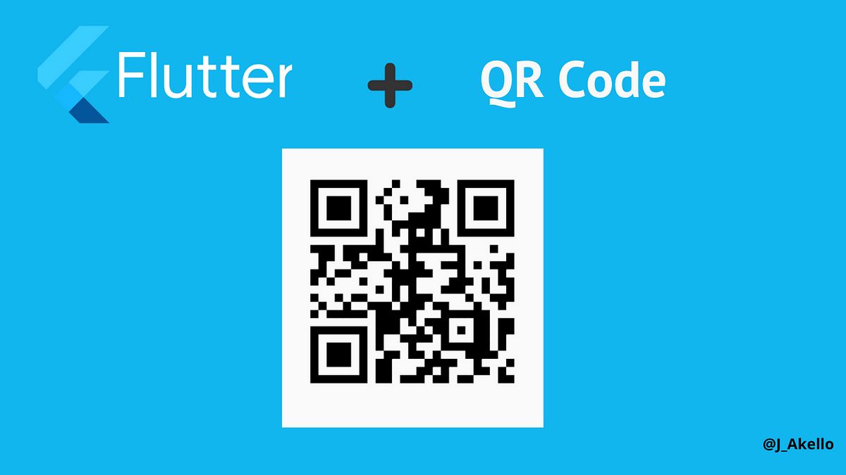 Generating QR-Code in a Flutter App | by Maureen Josephine | podiihq |  Medium