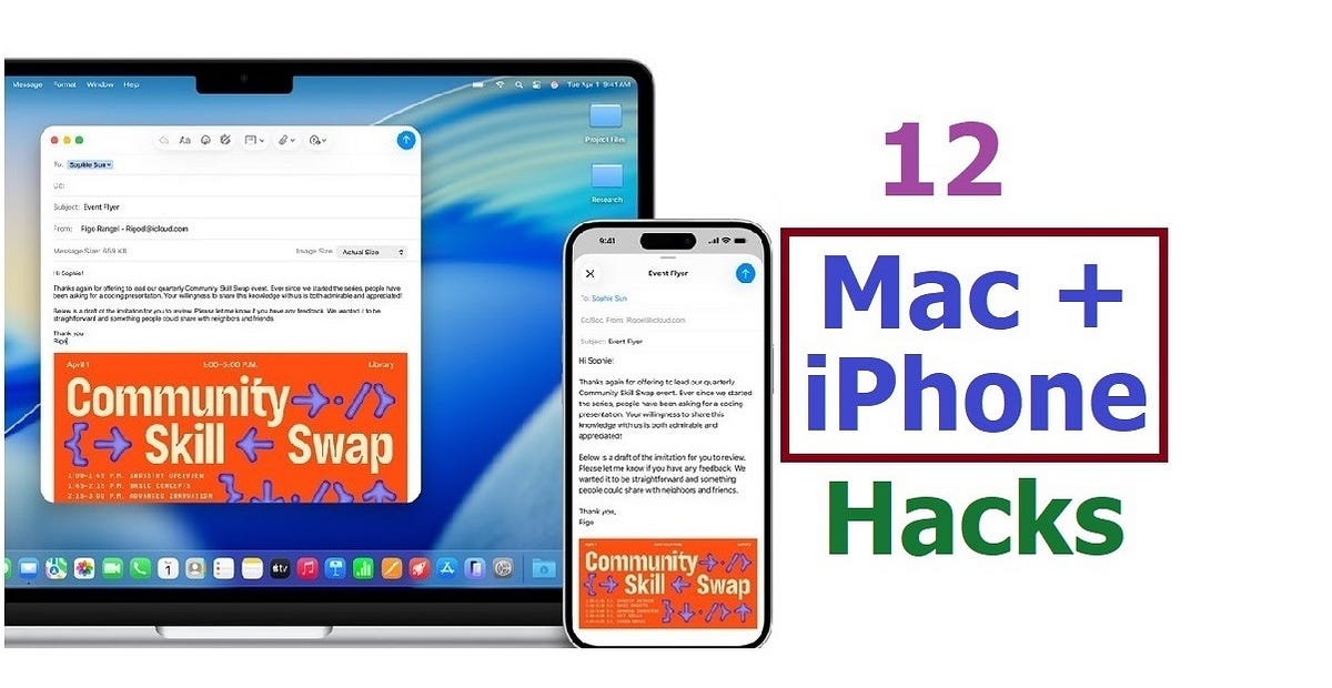 The Mac + iPhone Combo You're Not Using… Yet | by Zeeshan Saghir