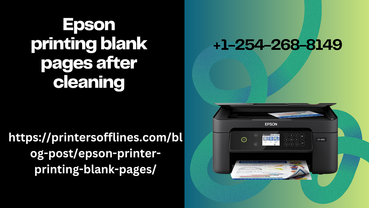 Why is my printer printing blank pages with full ink? by Fallonluna