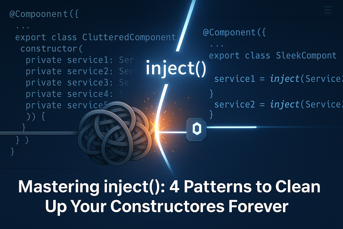 Mastering inject(): 4 Patterns to Clean Up Your Constructors Forever ...