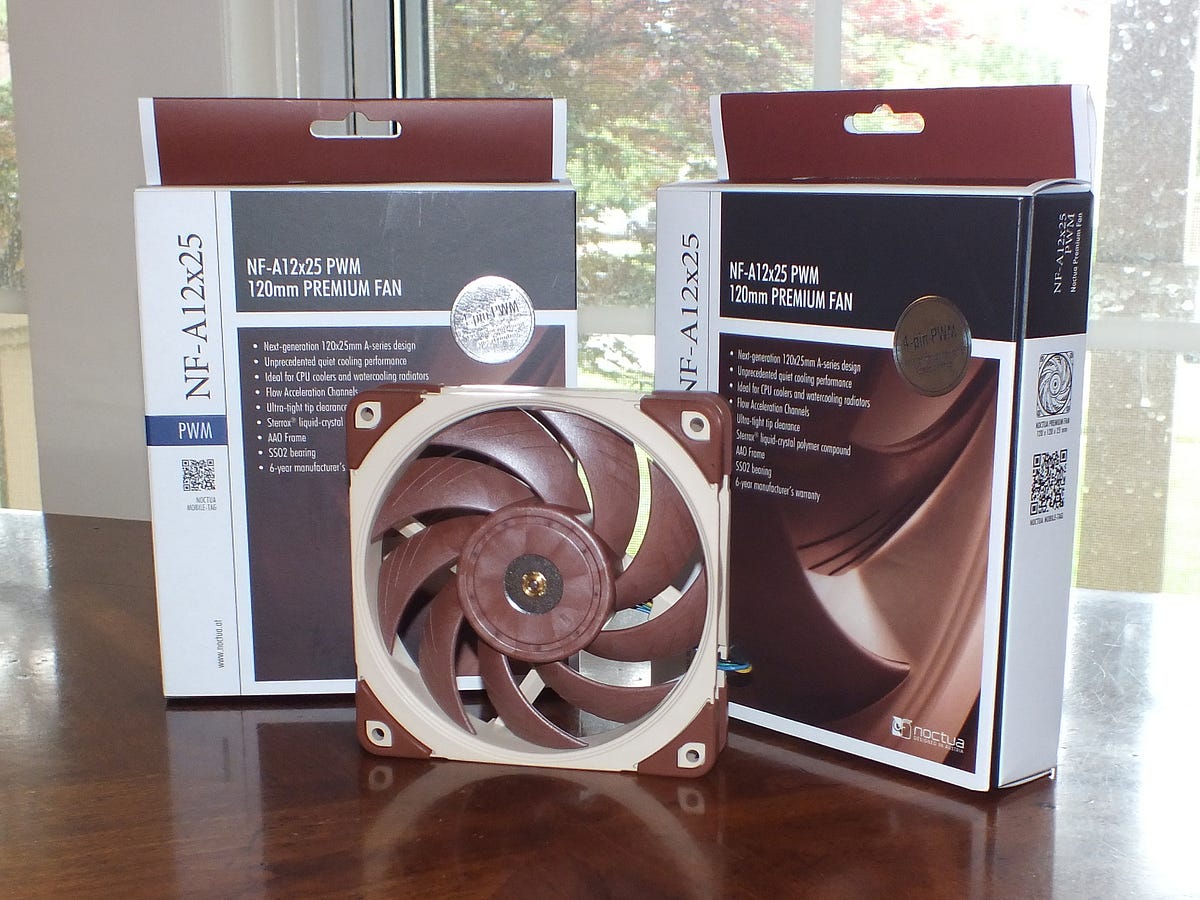 Amazon.com: Noctua NF-A12x25 PWM, Premium Quiet Fan, 4-Pin