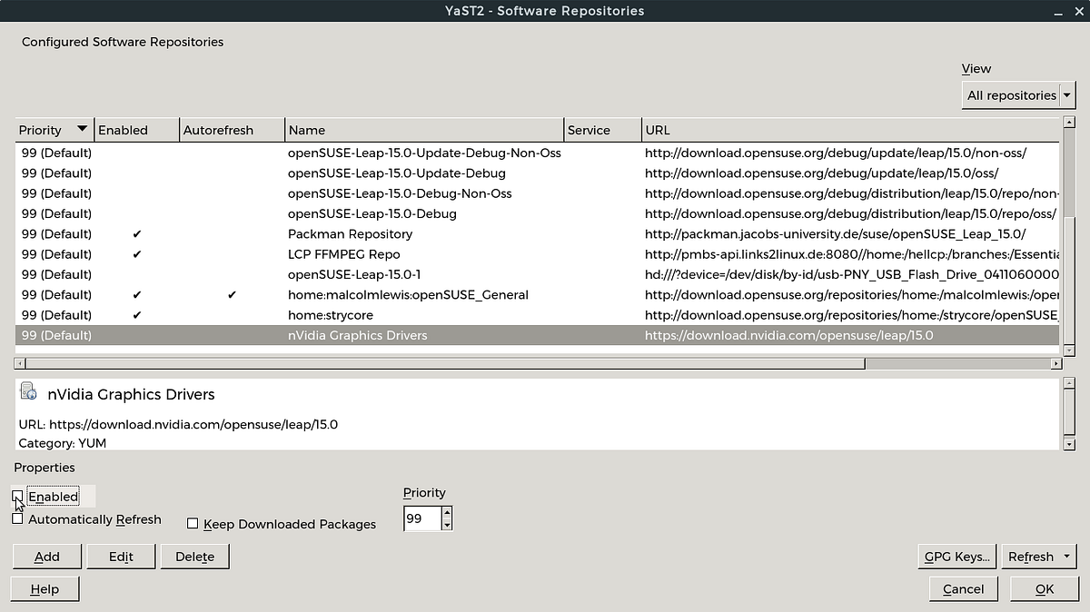 How to install Nvidia drivers on openSUSE Leap | Medium