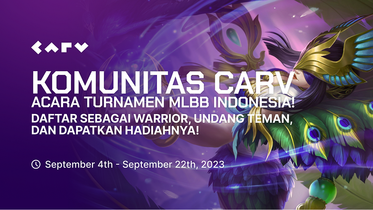 Ilustrasi visual Turnamen komunitas MLBB Indonesia cara mendaftar dan bergabung dalam turnamen komunitas mlbb indonesia