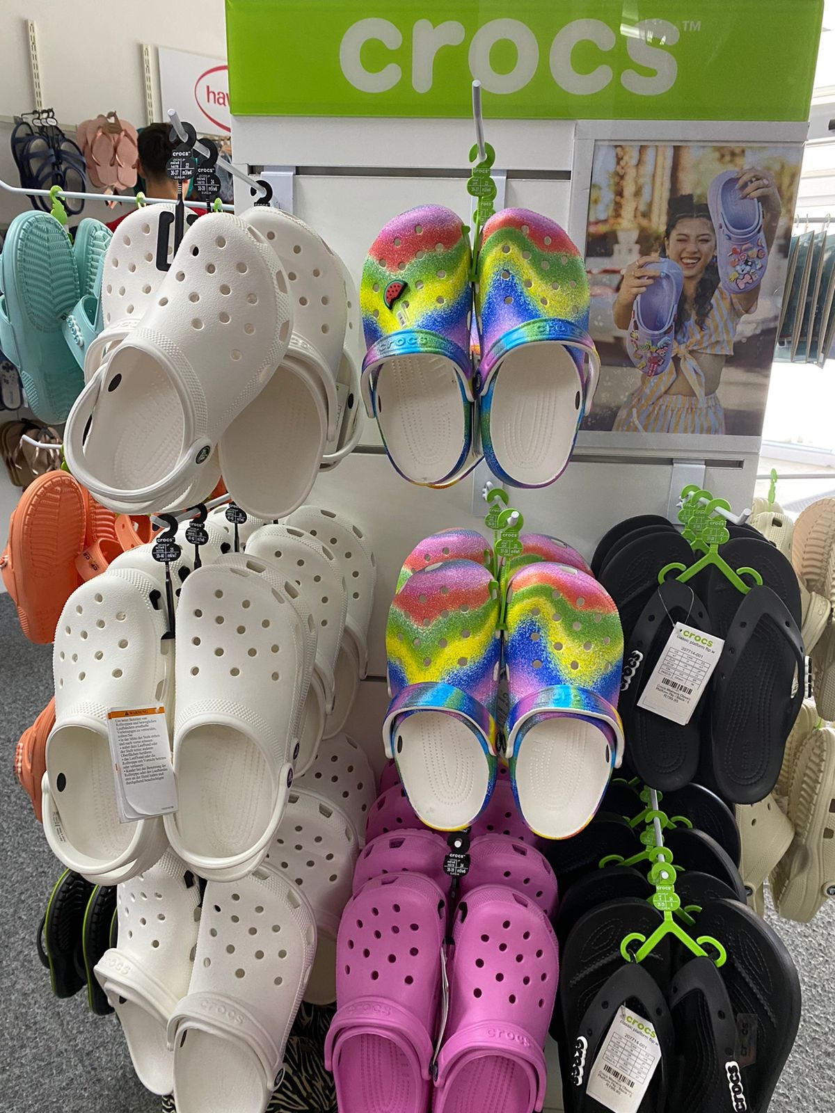 White Crocs are popular — how did that happen? | by Melina Lewis | Medium