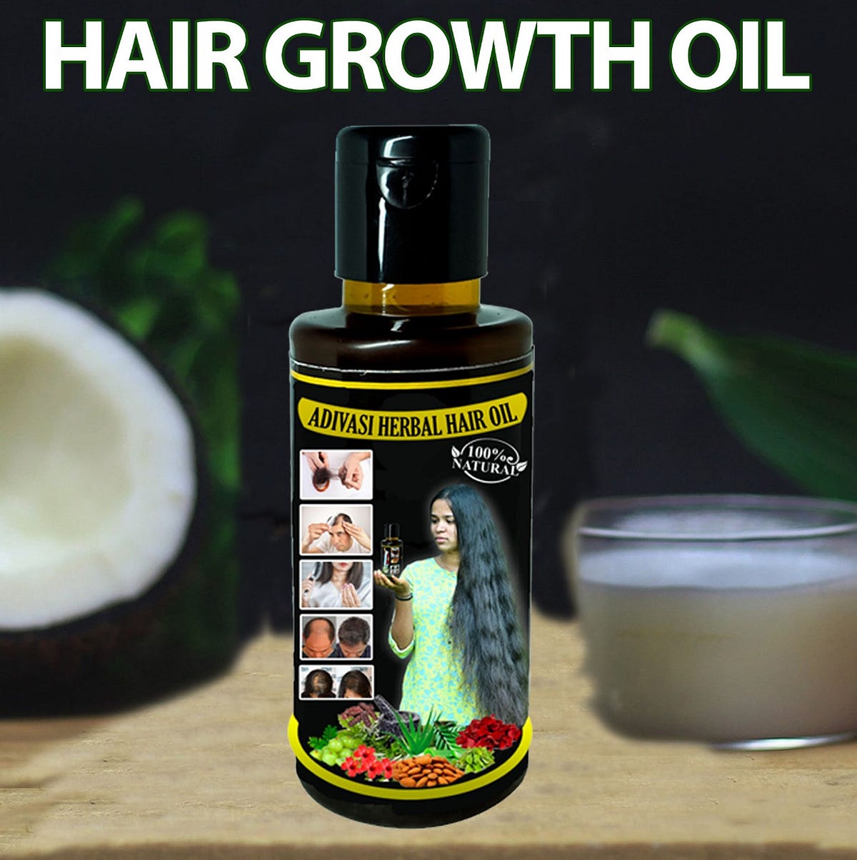 hair oil,hair growth oil,long hair oil,adivasi hair oil,coconut oil for