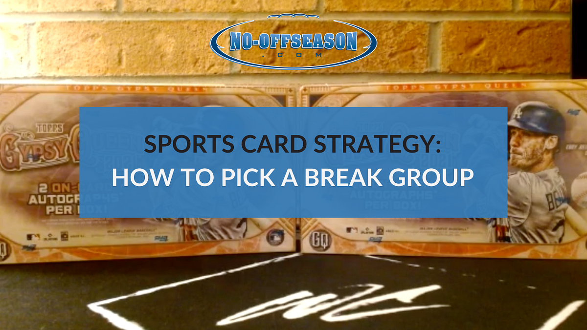 What Is Breaking? How To Find A Sports Card Break Group by Paul