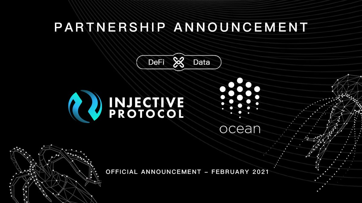 Injective Collaborates with Ocean Protocol to Create Novel Data Derivative  Products | by Injective Labs | Injective | Medium