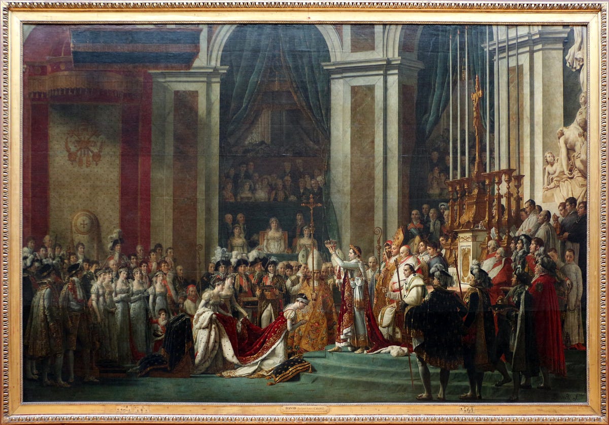 How Napoleon Turned the Official Painting of His Coronation Into a  Propaganda Tool | by Johanna Da Costa | The Collector | Medium
