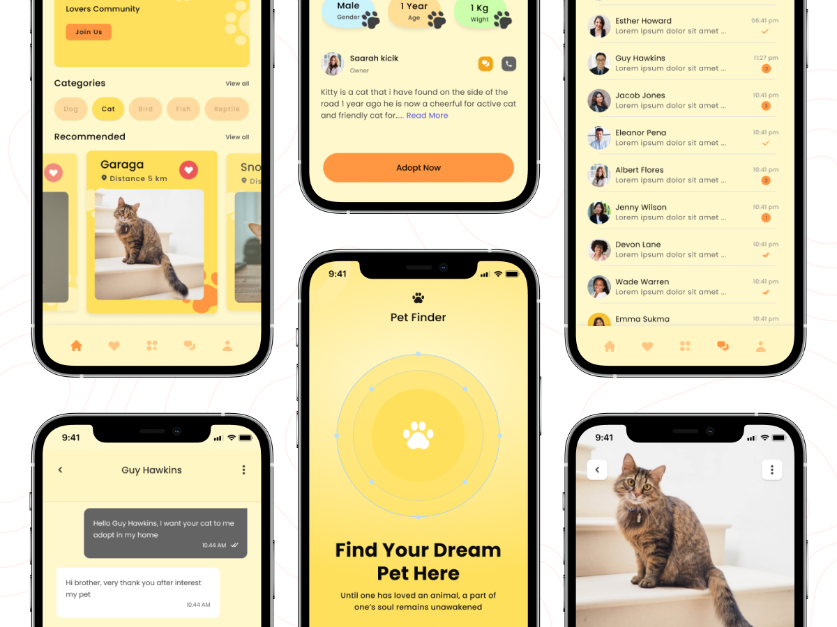 Portfolio PetFinder — Case Study UI/UX by Rudi Hermawan Medium