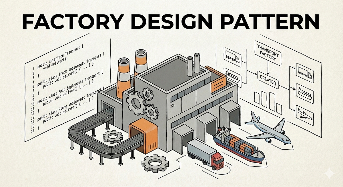 Factory Design Pattern | Design Patterns Series | S1-E1 | by Krishanu ...