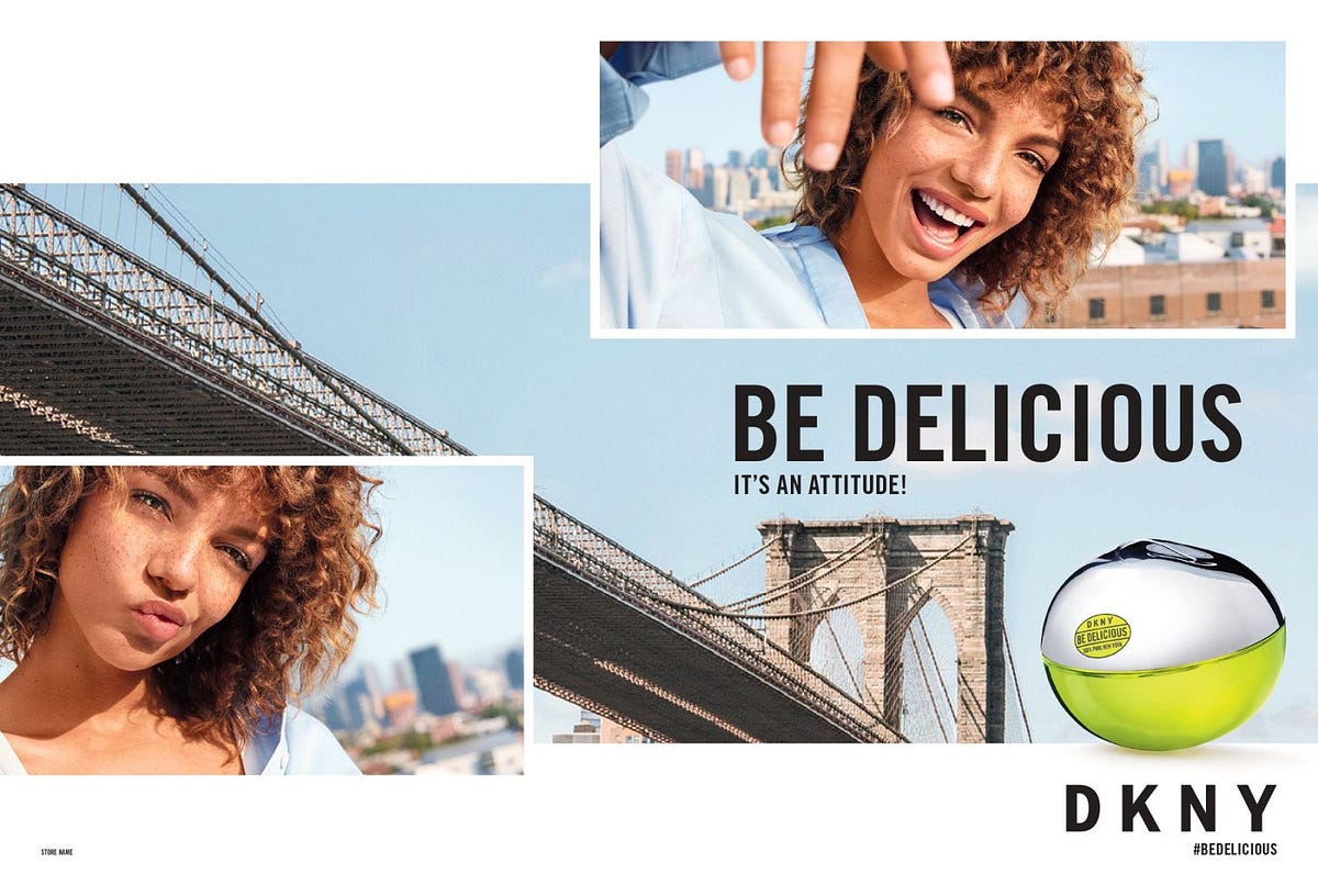 Dkny be delicious ad hot sale