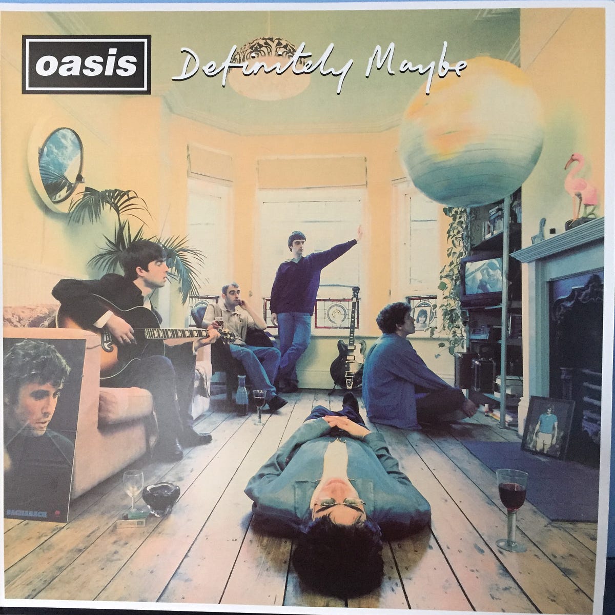 Oasis Definitely Maybe. Oasis as a band define a generation and