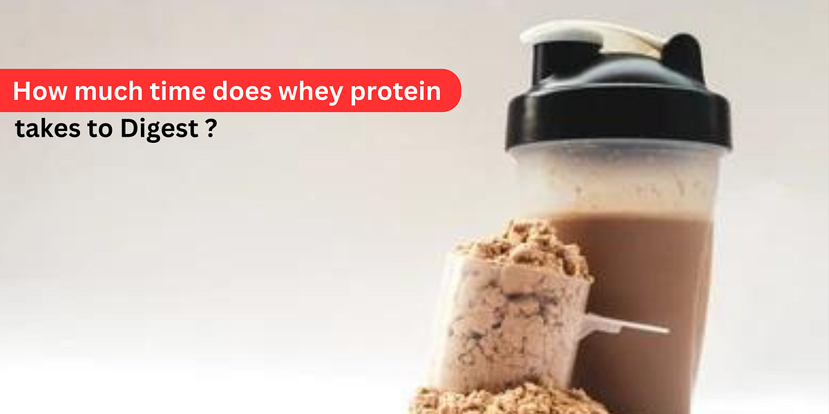 How much time does whey protein takes to Digest by Abhay Gupta Apr