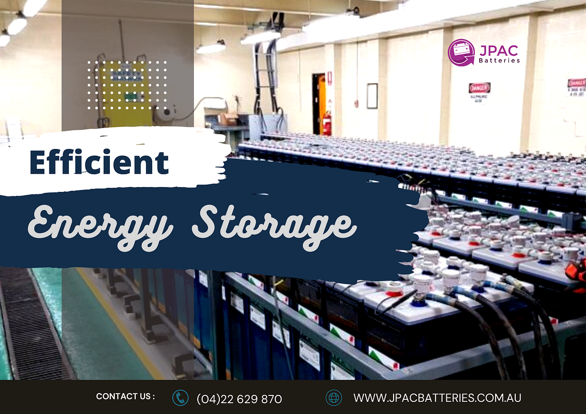 Efficient Longterm Energy Storage JPAC Batteries Medium