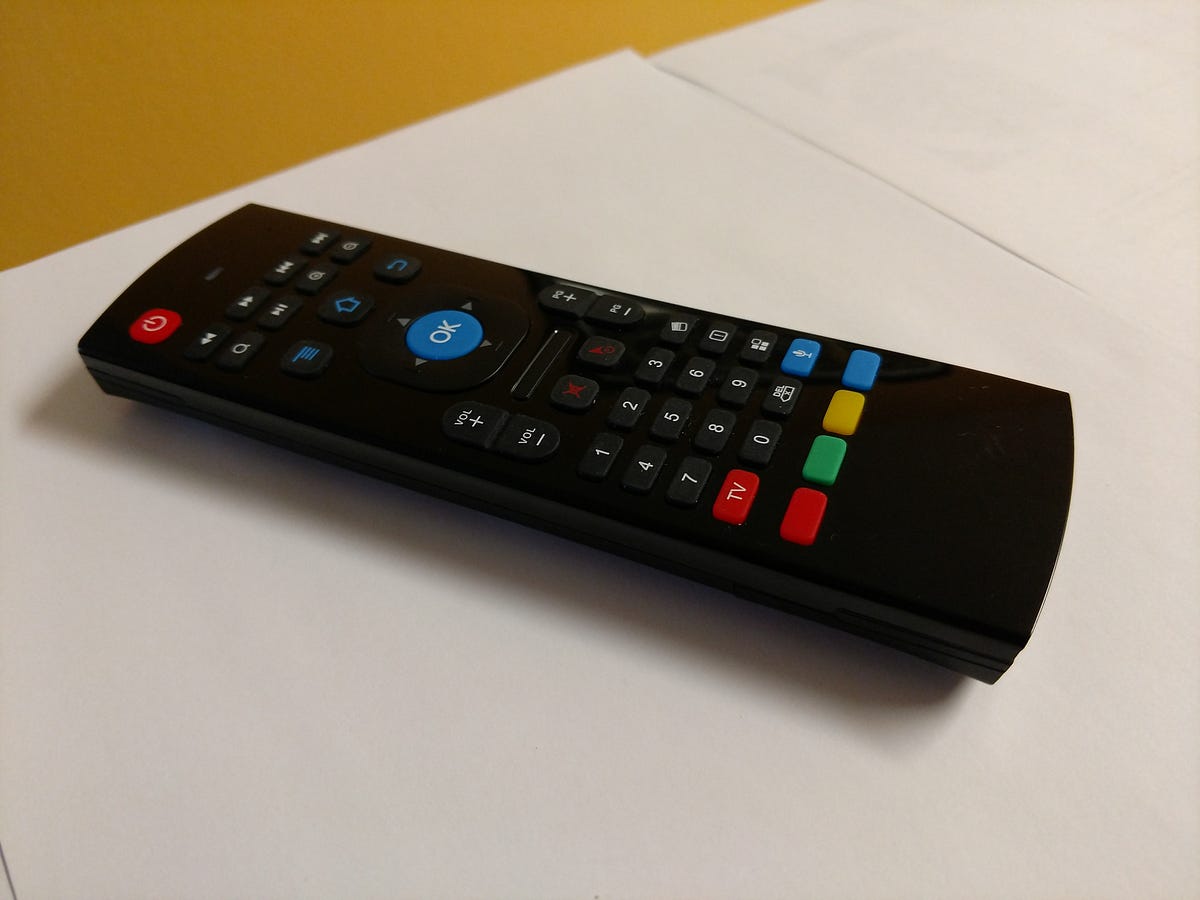 Configuring a USB remote control for FakeTV functions | by Moe Fwacky |  Medium