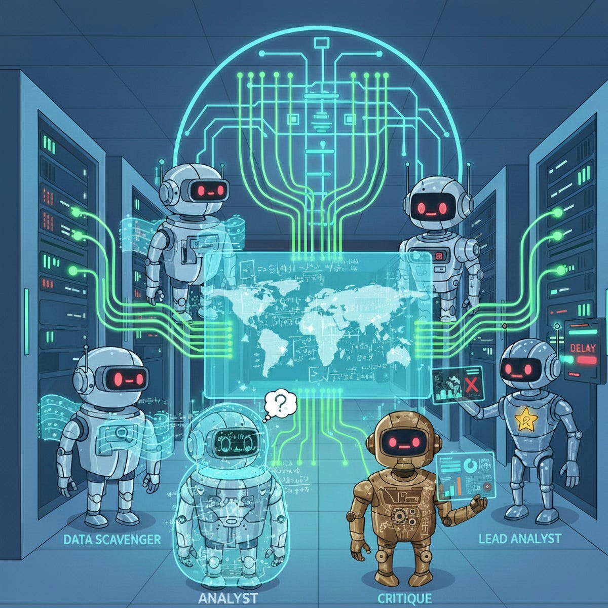 AI Pilots: Predicting Flight Delays Using Multi-Persona Agents and Distributed Data