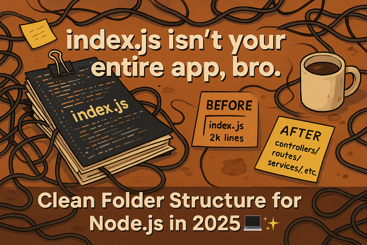Clean Node.js Project Structure for 2025 — Best Practices for Devs ...