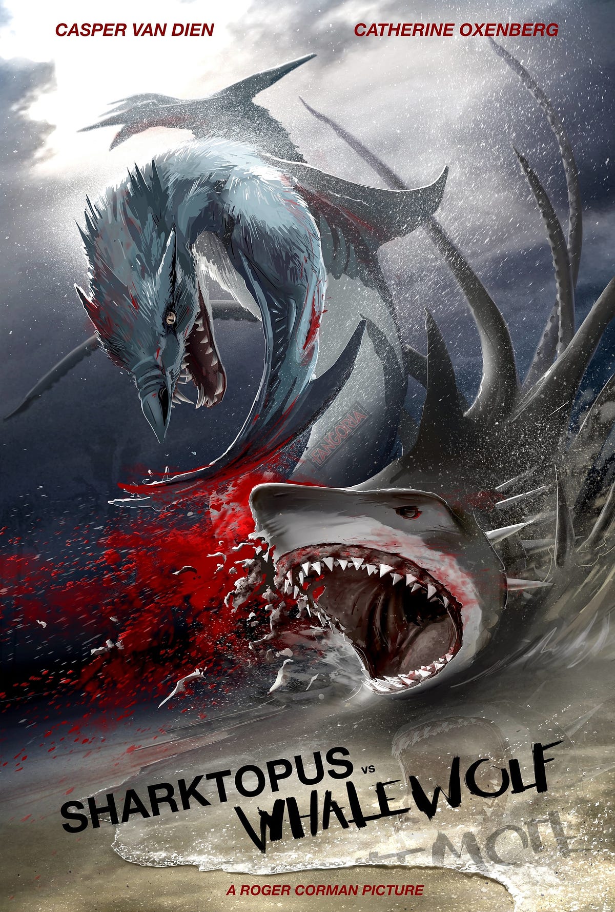 Sharktopus vs WhaleWolf (2015) Review: I Went In Too Deep.