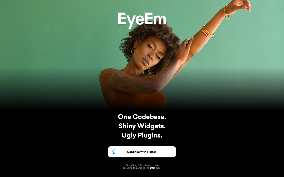 Flutter add to app in practice onboarding revamp at eyeem by ukasz