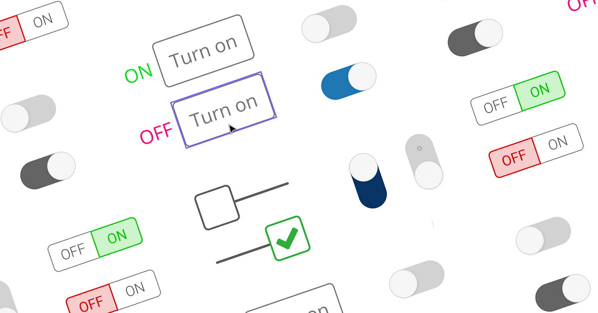 Redesigning the toggle switch. A UX challenge to rethinking toggle ...