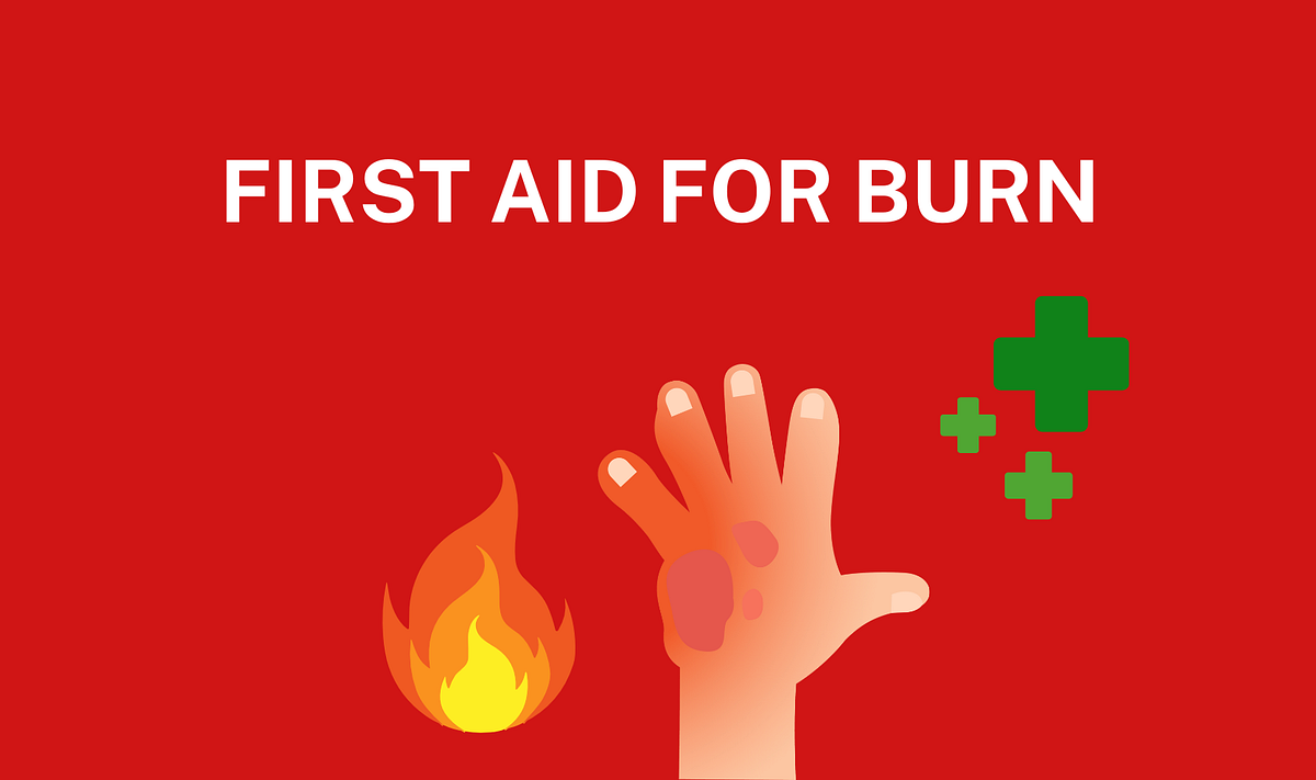 First Aid For Burn All Steps Medium
