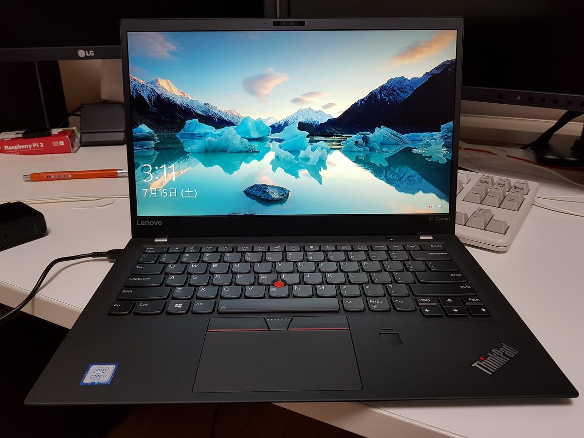 Lenovo - ThinkPad X1 Carbon 2017 5th 赤ポッチおまけ付き ThinkPad X1 Carbon 2017 5th 赤ポッチおまけ付き