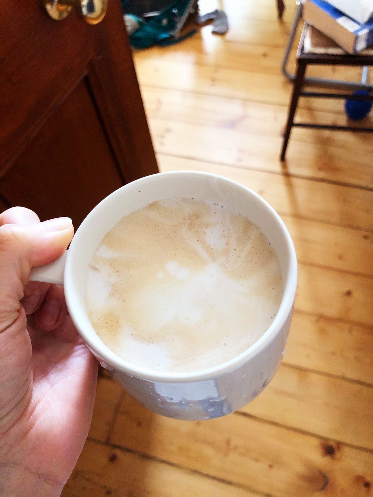 How to make a good cafe latte at home for a small budget? by Toni M